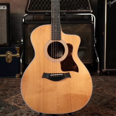 Taylor 214ce Acoustic/Electric Guitar with Gig Bag image 2