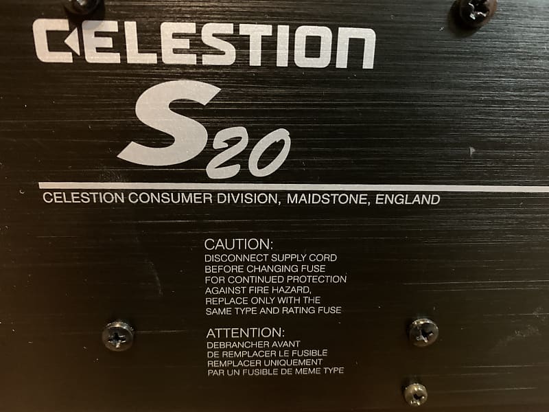 Celestion shops s20