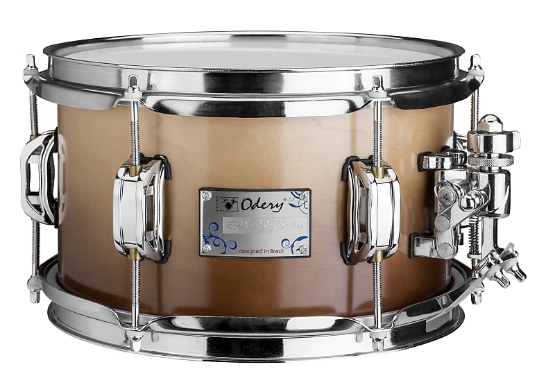 Odery Snare Drum 12 x 6.5 - Maple, Imbuia Fade image 1