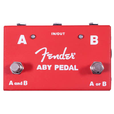 Fender ABY Footswitch True Bypass AB Switching Guitar Effects Pedal Stompbox image 1