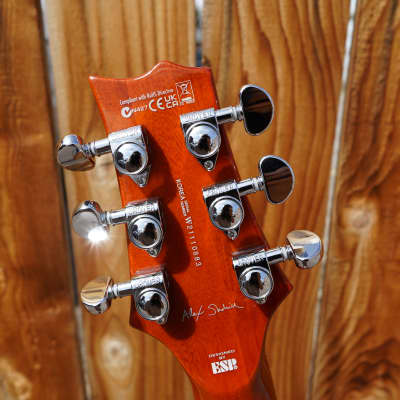 ESP LTD SIGNATURE SERIES Alex Skolnick AS-1 Lemon Burst  6-String Electric Guitar w/ Case (2022) image 7