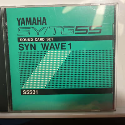 SYN WAVE 1 - yamaha tg55 sy55 data card rom set