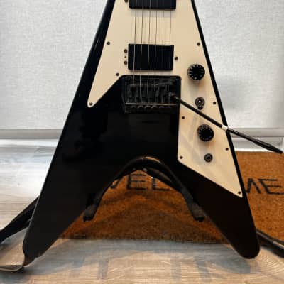 1996 Grover Jackson BBV5.8 “Black Blood” String Thru Flying V (Black) |  Reverb UK