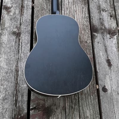 Melokia UK42 Baritone Ukulele in Ebony w/ Gig Bag & Tuner by Guitars For Vets image 5