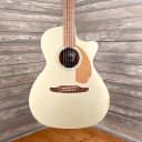 Fender Newporter Player Acoustic Electric Guitar in Champagne (0314)