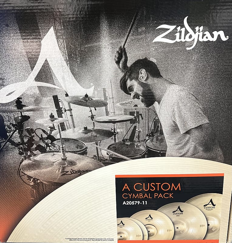 Zildjian A20579-11 A Custom Box Set 14/16/18/20