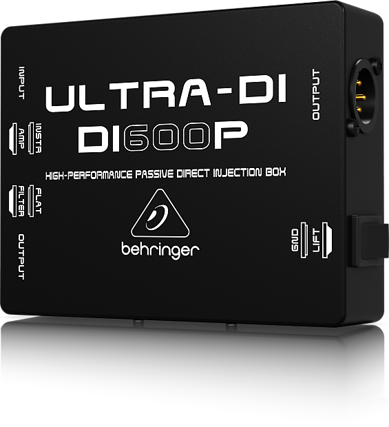 Behringer Ultra-DI DI600P Passive Direct Box image 1