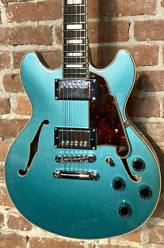 New D'Angelico Premier Mini DC Ocean Turquoise, With Extras, Support Small Business and Buy Here! image 1