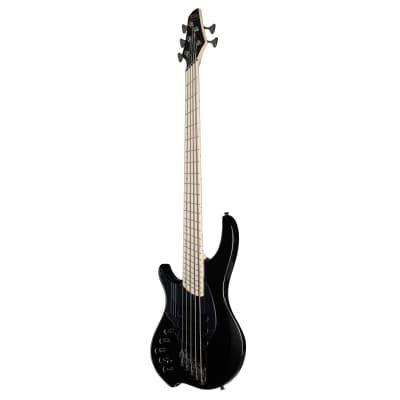 Dingwall NG3 Nolly 5-String 3PU Metallic Black Lefthand - Lefthand Electric Bass image 1