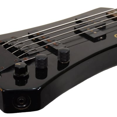 Cort B2 Headless 4 String Bass Guitar w/ OHSC – Used - Black image 4