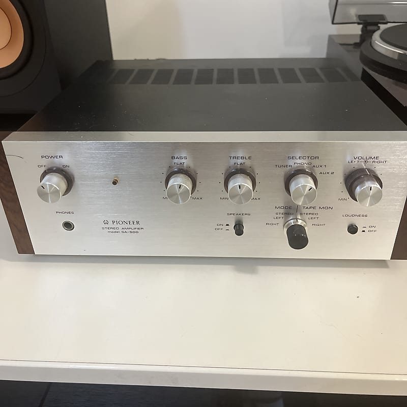 Pioneer Sa500 1970’s Metal and wood Reverb