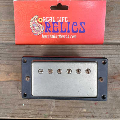 Real Life Relics Aged Seymour Duncan SH-16 Pickup Nickel Cover