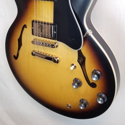 Gibson ES-335 Semi-Hollow Electric Guitar, Satin Vintage Burst, w/HSC 2024 image 8