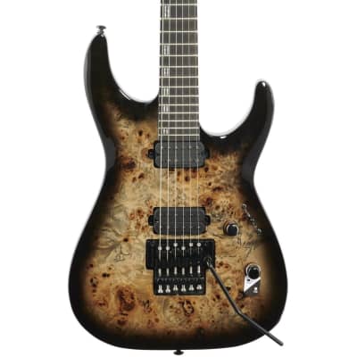 ESP LTD H-1001FR Electric Guitar, Black Natural Fade image 1