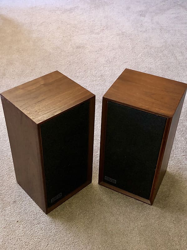 Vintage Pair Altec Lansing Capri 887A Walnut Bookshelf Speakers, Great  Sounding