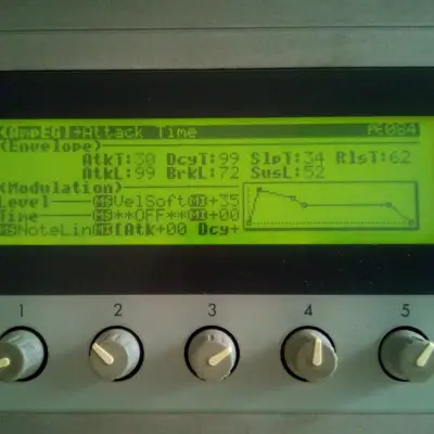 Korg Z1 - Very Rare Original Display + Display Lock image 13
