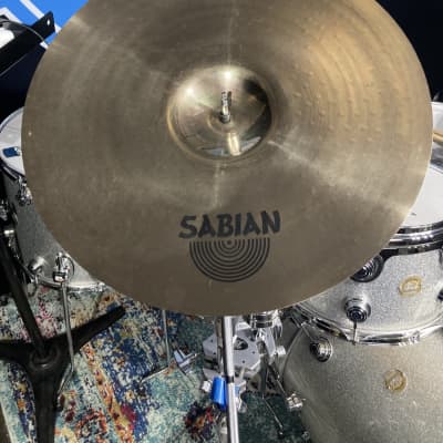 Russ McKinnon's (Barry Manilow, Tower of Power) Sabian 18" XSR Fast Crash Cymbal 1382g 1999 image 14