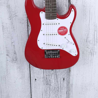 Fender® Squier Mini Stratocaster Electric Guitar 22.75 Inch Scale Dakota Red image 3