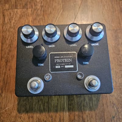 Reverb.com listing, price, conditions, and images for browne-amplification-protein-dual-overdrive-black