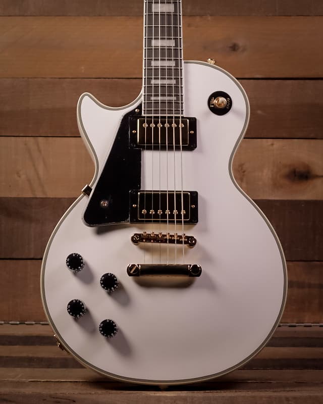 Epiphone Les Paul Custom, Alpine White (Left-handed)