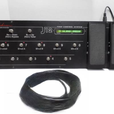 JOHNSON MILLENNIUM MILLENIUM J 12 J12 MIDI EFFECT FOOT AMP CONTROL Controller PEDAL JM250 250 JM150 image 5