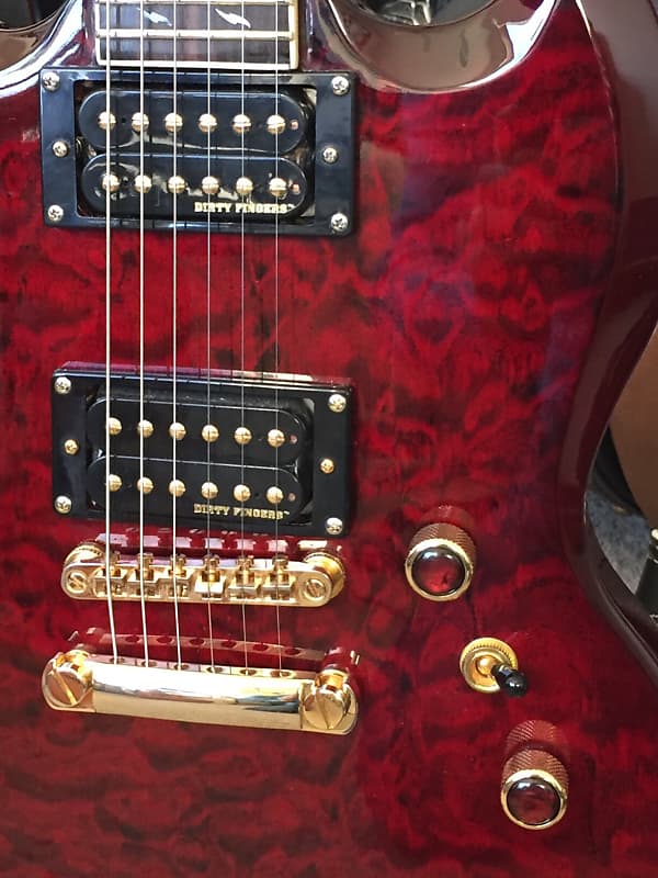 ギター Epiphone PROPHECY SG CUSTOM GX Open Box Epiphone SG Prophecy Custom GX Electric Guitar with