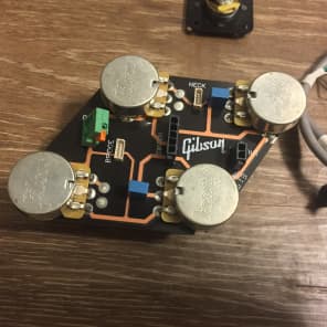 Gibson USA complete wiring harness PCB quick connect system jack & switch Les Paul Standard, Studio, LPJ, Plus, Traditional, or Epiphone image 3