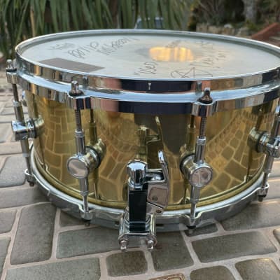 Ddrum Modern Tone 6.5x14 Brass Snare Drum - USED BY CATTLE DECAP!! image 2