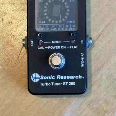 Reverb.com listing, price, conditions, and images for sonic-research-st-200-strobe-tuner