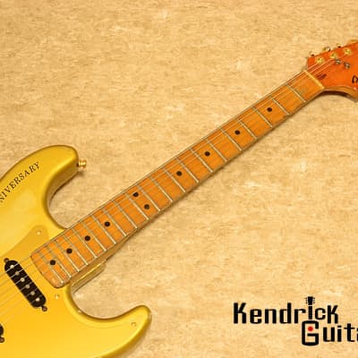 Fender USA 1979 25th Anniversary Stratocaster / ALL GOLD image 8