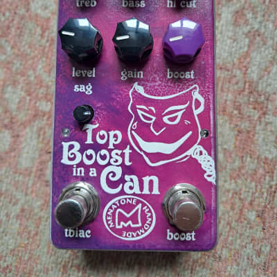 Reverb.com listing, price, conditions, and images for menatone-top-boost-in-a-can