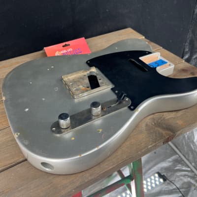 Real Life Relics Tele® Telecaster® Body Aged Inca Silver #2 image 7