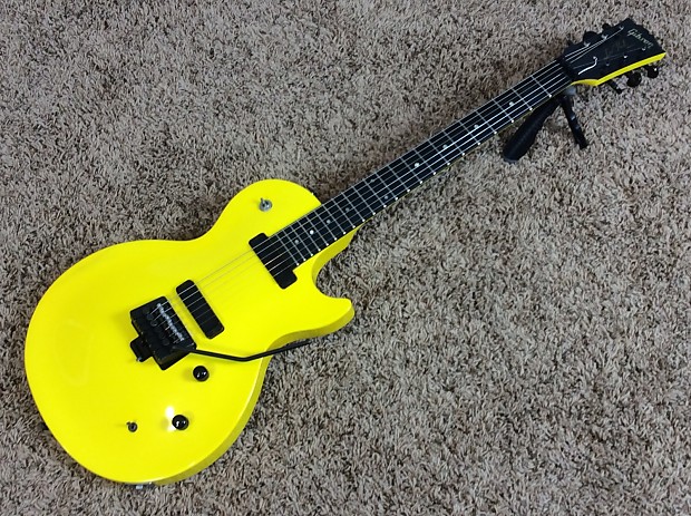 1989 Gibson Les Paul Studio Lite Pro Atomic Yellow 80s Hair Metal