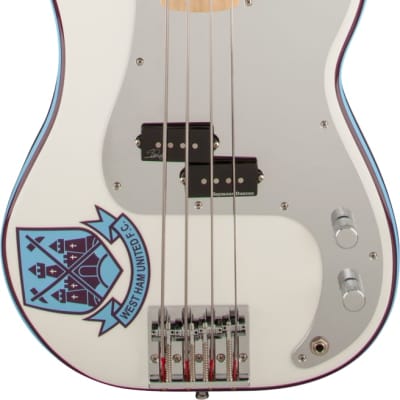 Mint Fender Steve Harris Precision Bass Olympic White for sale