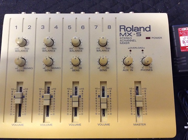 限定価格セール！ CHANNEL 4 , MX-5 ROLAND MIXER Reverb | 配信機器・PA機器・レコーディング機器
