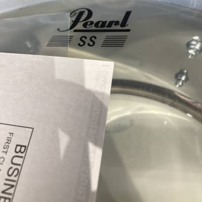 Pearl New Out of Box, 14x6.5" S-614D Steel Shell Snare Drum (#2) - Chrome image 16