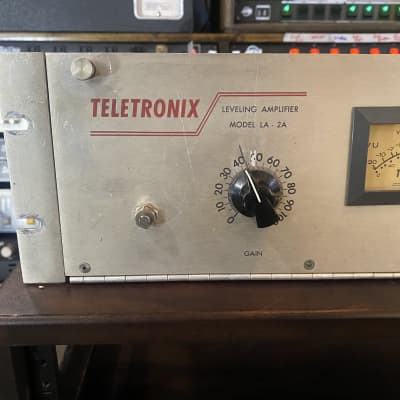 Magical Teletronix LA-2A Tube Compressor, Rev 2A, 1965-67 - Silver image 4