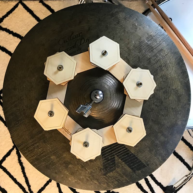 Wooden Ching Ring by Index Drums - "The Hex" image 1