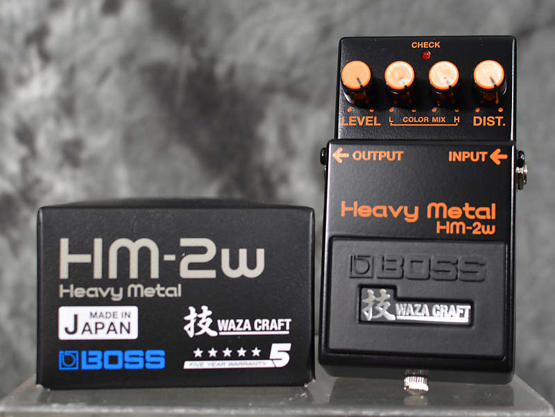 BOSS ( ボス ) HM-2W Heavy l WAZA CRAFT boss_hm_2w_heavy_metal_distort