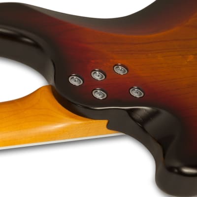 Schecter Guitar Research Hellcat VI Extended-Range Electric Guitar 3-Tone Sunburst image 13