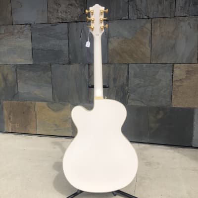 Guild A-150 Savoy Special Snowcrest White Hollow Body with Hardcase image 7