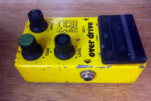 Exar Electronix OD-1 Overdrive 1989 (very rare polish tube