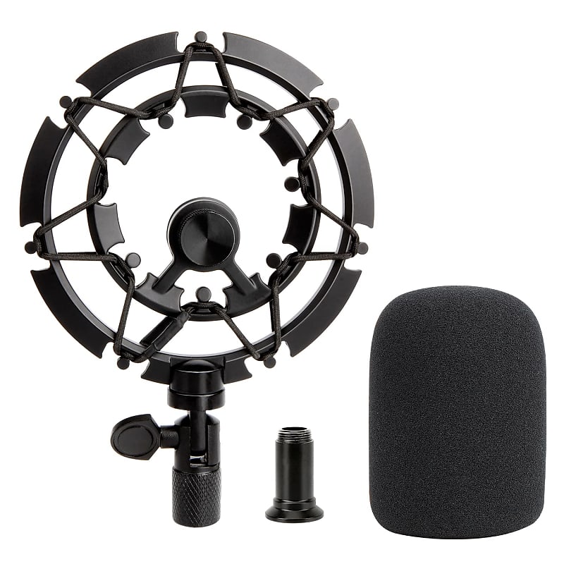 Razer Seiren X Shock Mount With Pop Filter Matching Mic Boom Arm Stand,  Compatible For Razer Seiren X Microphone