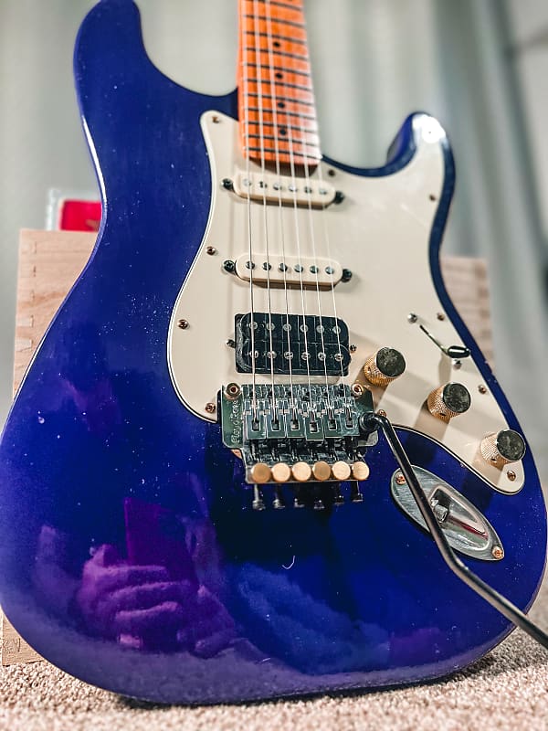 😈  JTal Guitars Super Saturday Super Strat Original Floyd Rose