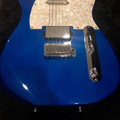 Tom Anderson Guitarworks T Classic solid body 2018 Candy apple blue image 5