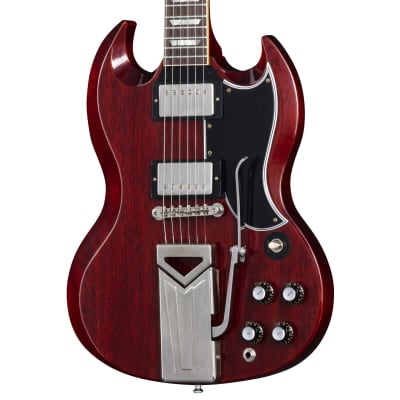 Gibson Custom Shop 60th Anniversary 1961 Les Paul SG Standard W/ Sideways Vibrola - Cherry Red image 1