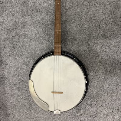 Silvertone Tenor Banjo Resonator 4 string 1950-1960 Sears Kay Made country blues bluegrass folk music ukulele image 2
