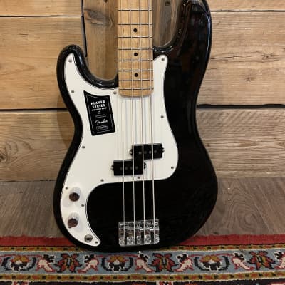 Fender Player Precision Bass Left-Handed with Maple Fretboard 2022 Black image 2