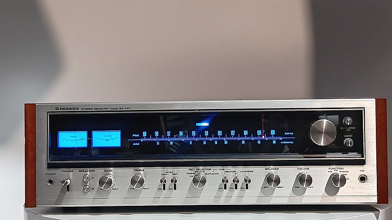 PIONEER SX-737 STEREO RECEIVER – FULLY SERVICED – 1-YEAR WARRANTY  			