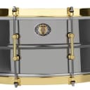 Ludwig 110th Anniversary 6.5"x14" Black Beauty 8-Lug Brass Snare Drum w/ Single-Flanged Hoops